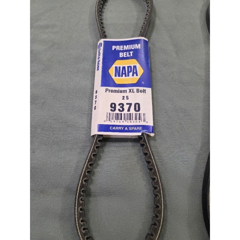 NAPA Premium XL Belt 25 9370 Automotive V-Belt Replacement Part Carry A Spare